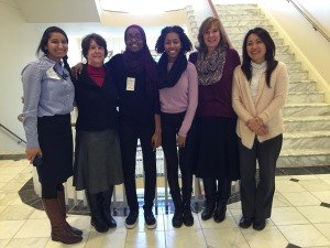 MASBHC reps and Northwood Students after testifying in front of the house committee